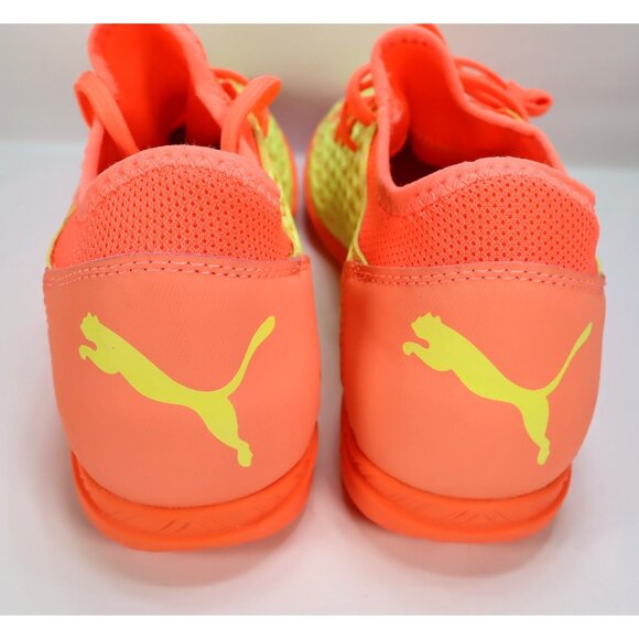 New Puma Future 5.4 OSG Soccer Indoor Size‎ 9 Orange Yellow Mens 105941-01